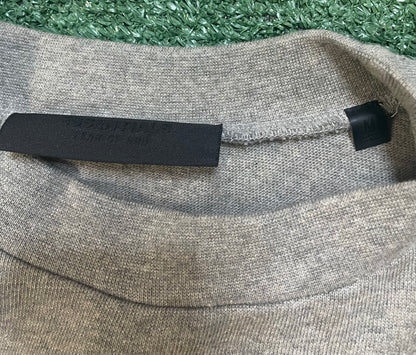 Fear Of God oatmeal Essentials longsleeve