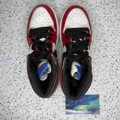 Jordan 1 Spider Man Origin Story 1.5 Y “Preowned”