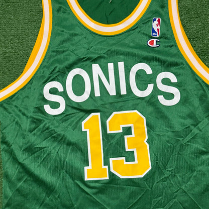 Vintage Seattle SuperSonics Kendall Gill Jersey