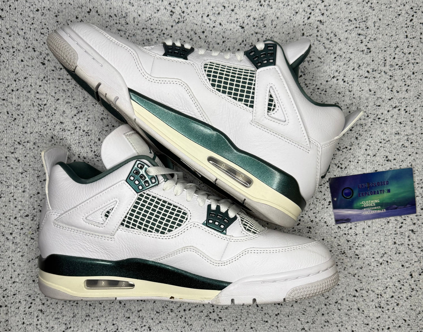 Jordan 4 Oxidized Green 9 Men/10.5 Women “Preowned”