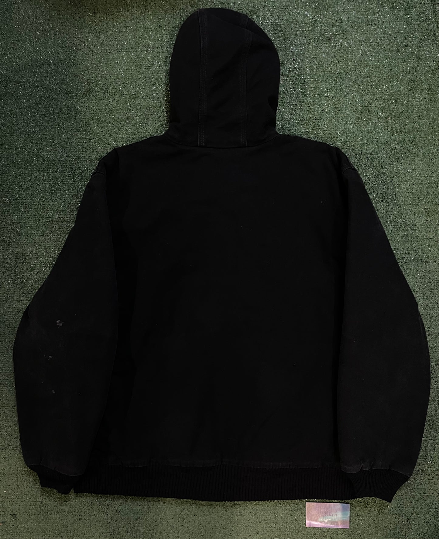 Vintage Carhartt Hooded black jacket