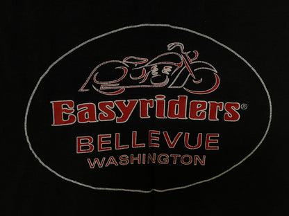 Vintage 1990s Easyriders longsleeve skull cross tee