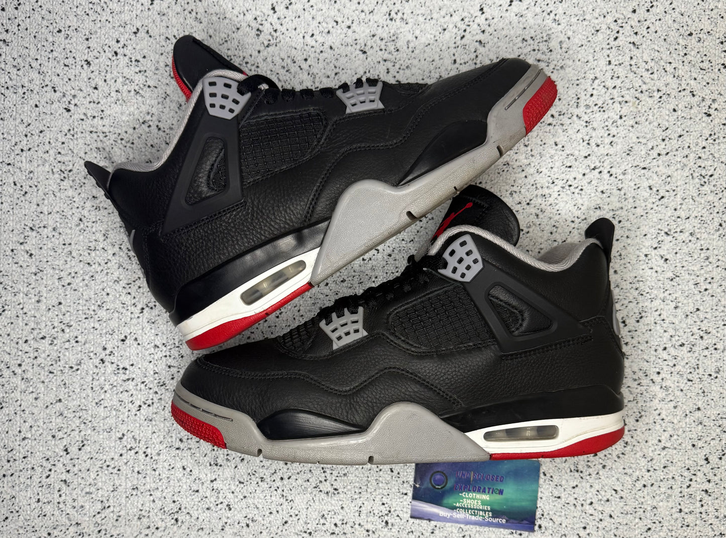 Jordan 4 Bred Reimagined 9.5 Men/11 Women “Preowned”