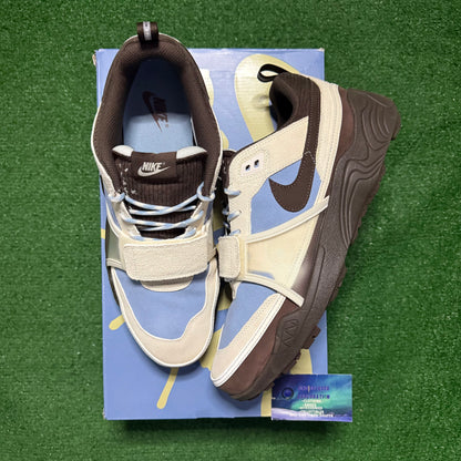Nike Zoom Field Jaxx Travis Scott Leche Blue 13 Men “Preowned”