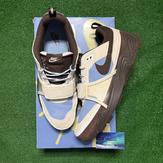 Nike Zoom Field Jaxx Travis Scott Leche Blue 13 Men “Preowned”