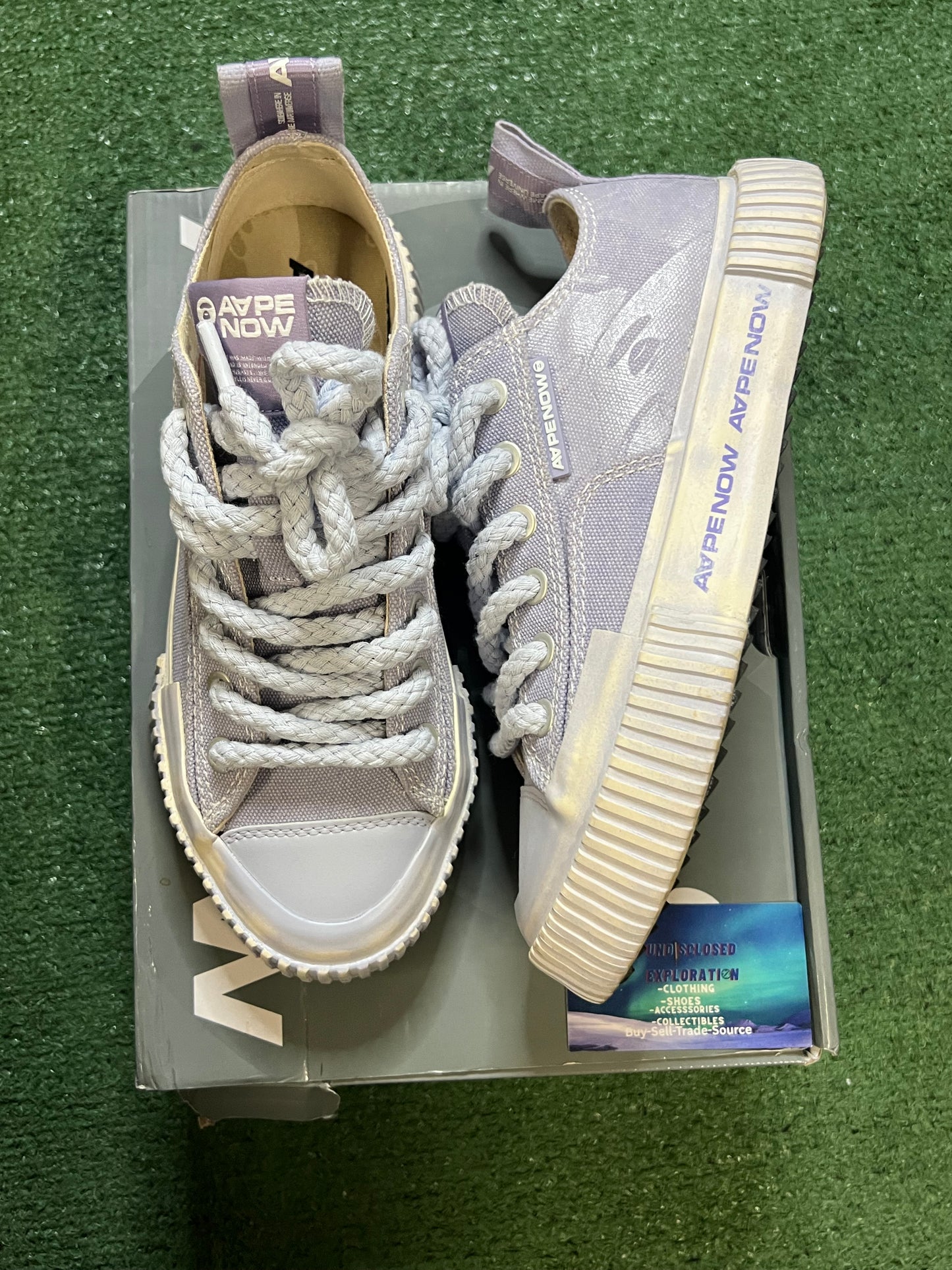 AAPE by A Bathing Ape Galaxy low size 8men/9.5women