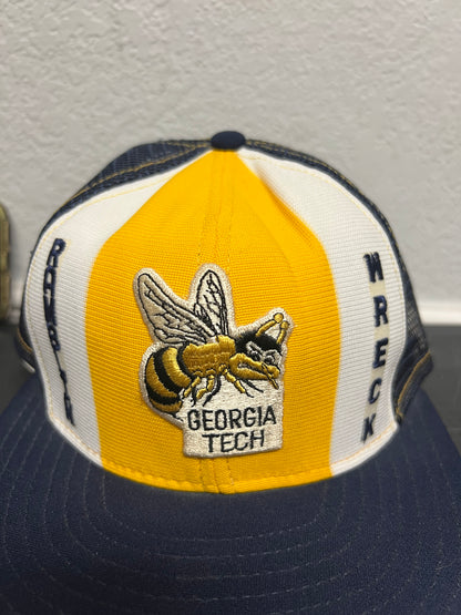 Vintage 1980s  Georgia Tech Ramblin Wreck hat