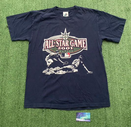 Vintage 2001 MLB All Star Game Seattle mariners Tee