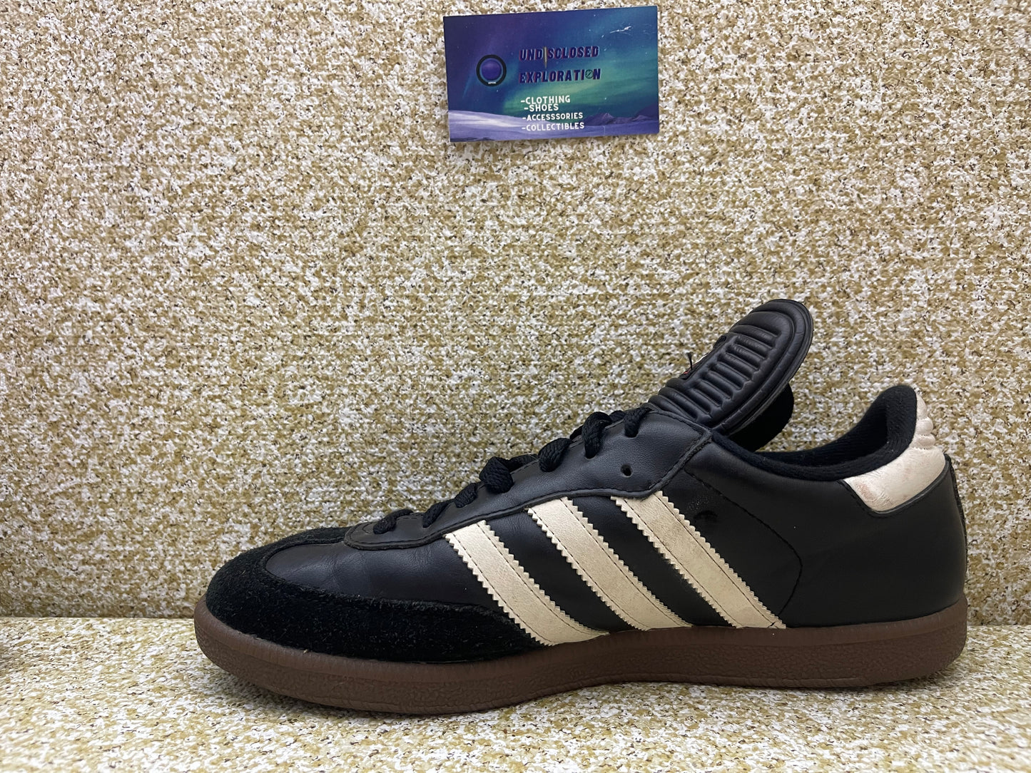 Adidas Samba Black “Preowned” Size 8 Men