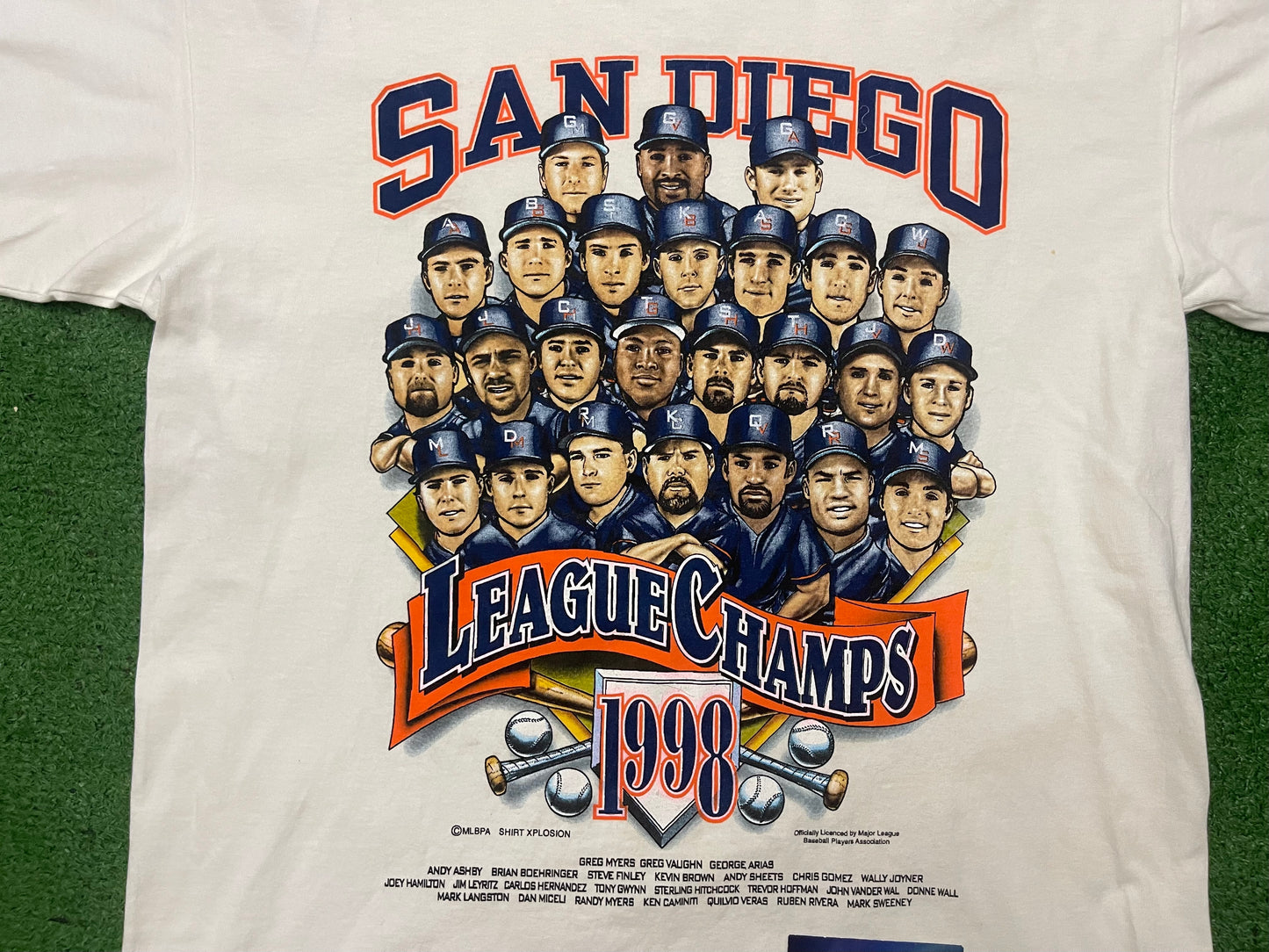 Vintage San Diego Padres 1998 Champs Shirt