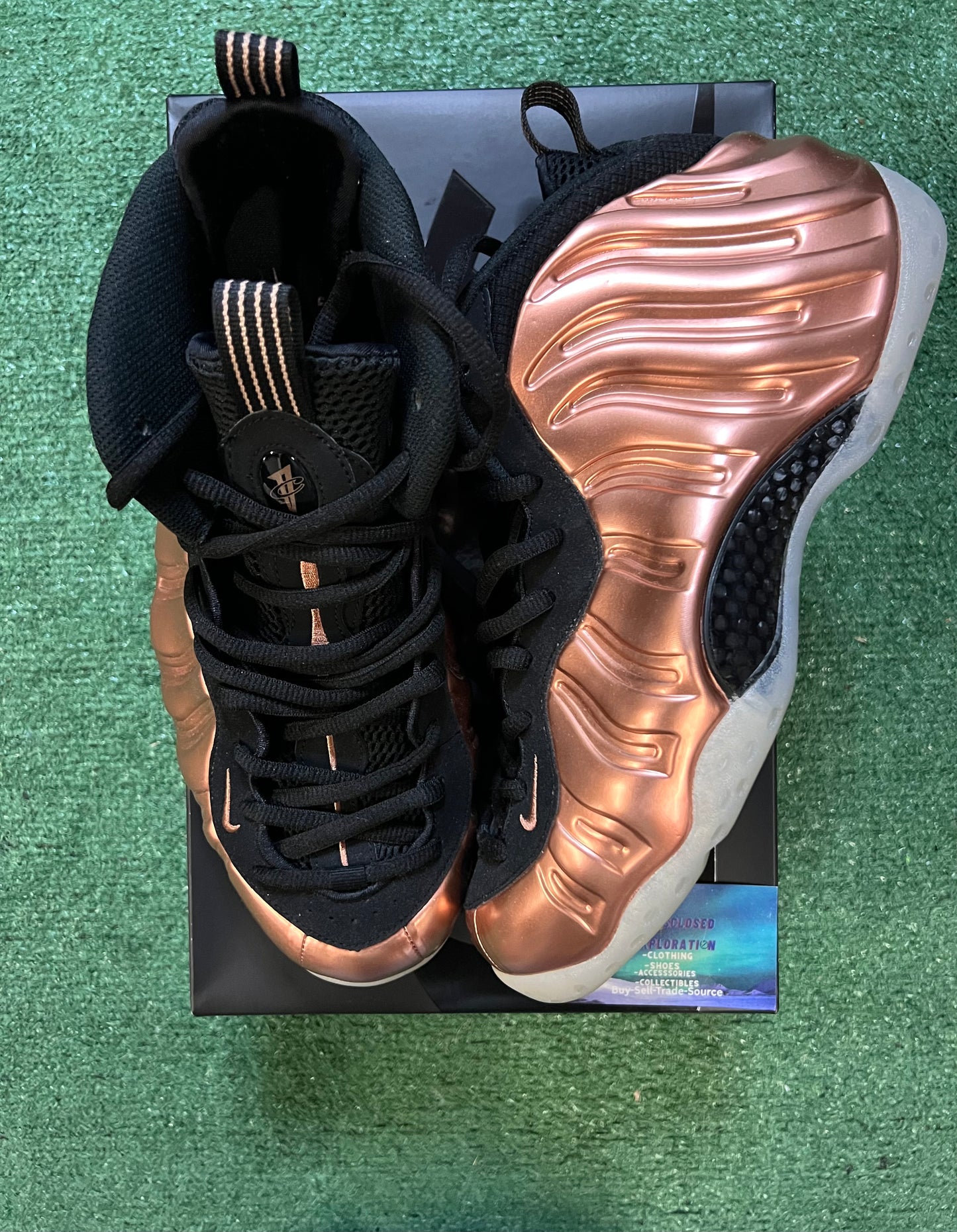Nike Foamposite one copper 2024 size 12men/13.5women