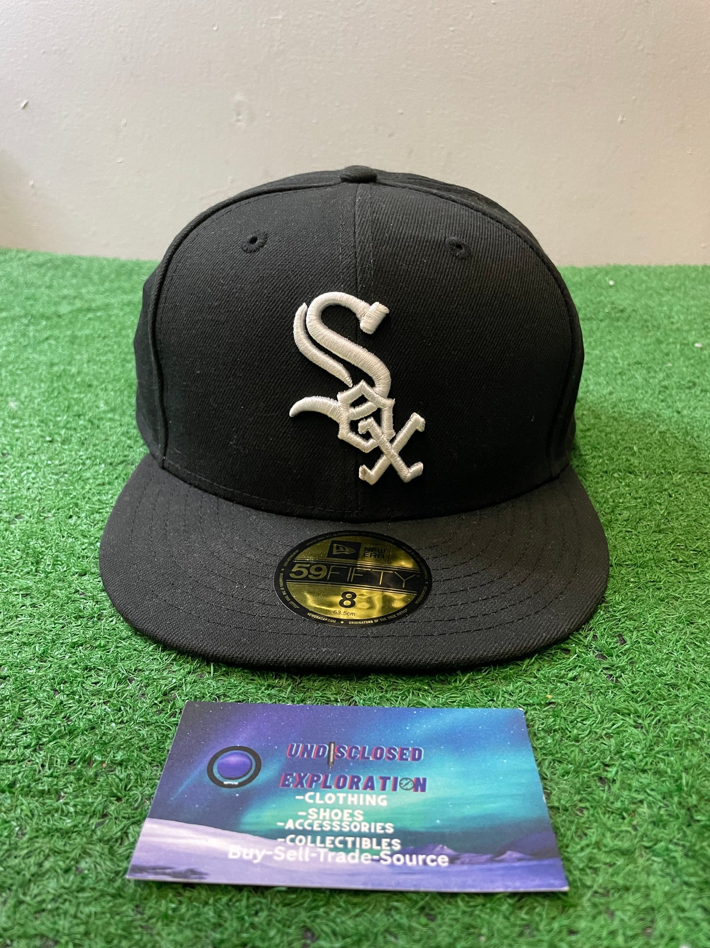 Chicago white Sox MLB New Era fitted hat