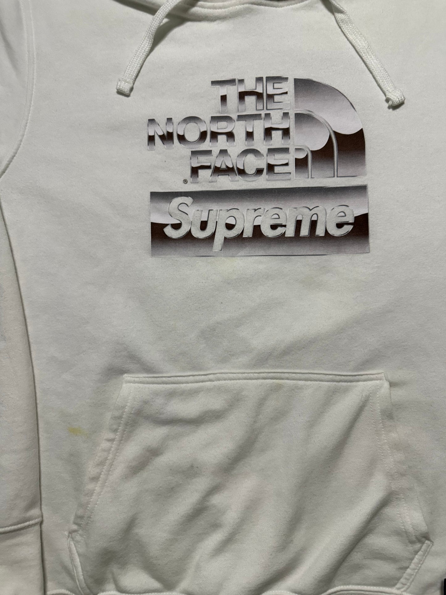 Supreme North Face Metallic Logo Hoodie