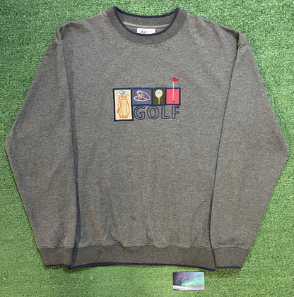 Vintage 1990s Golf embroidered crewneck