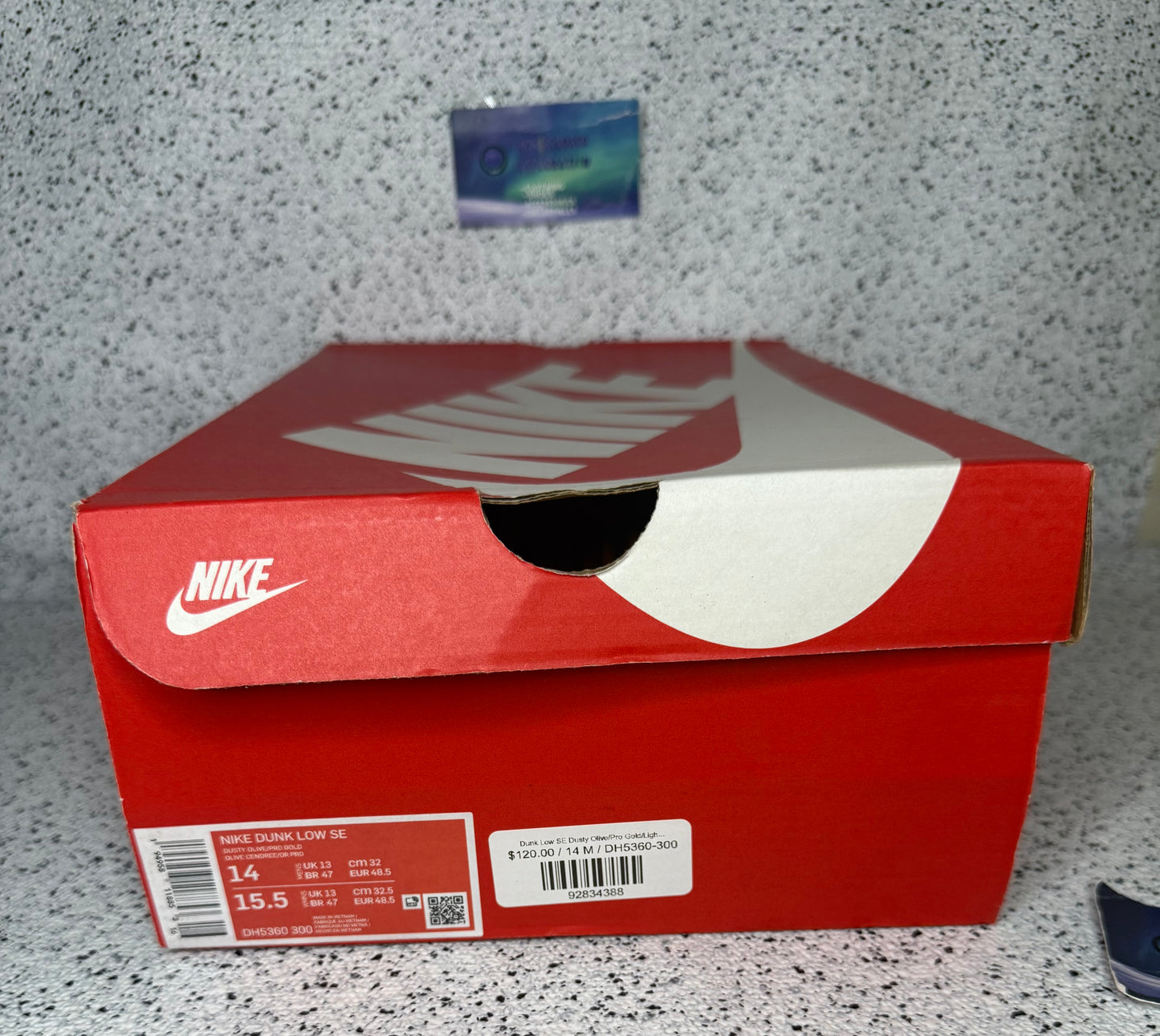 Nike Dunk Low Dusty Olive 14 Men/15.5 Women “Preowned”