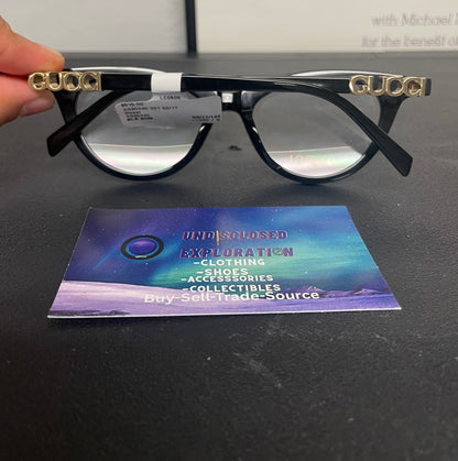 Gucci black and gold GG20340 glasses