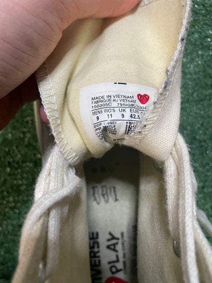 CDG X converse chuck 70 high size 9men/10.5women