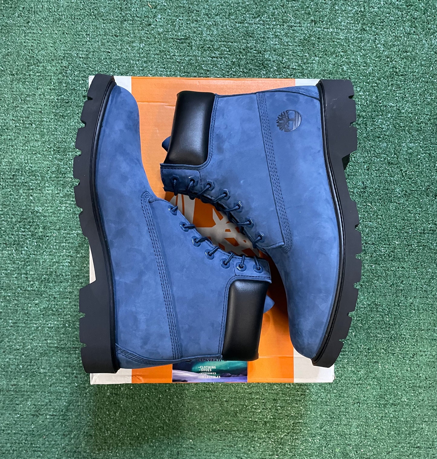 Timberland 6 inch classic dark blue nubuck