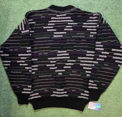 Vintage 1990s mondo Italy textured knit sweater