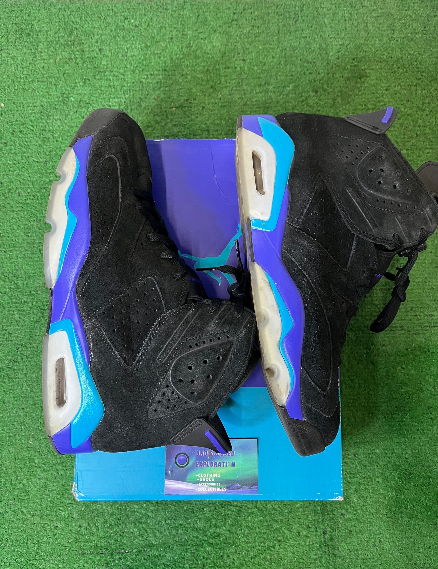 Jordan 6 Aqua size 10.5men/12women