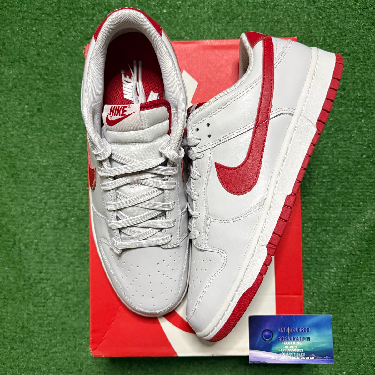 Nike Dunk Low Vast Grey Red
