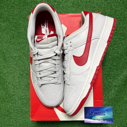 Nike Dunk Low Vast Grey Red