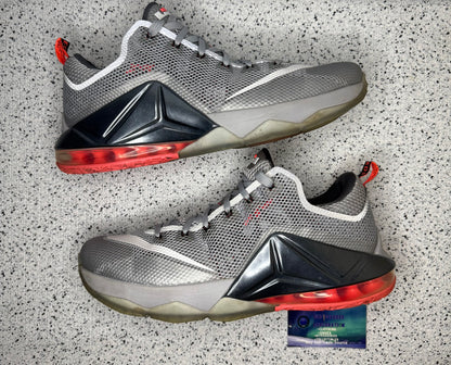 LeBron 12 Low Wolf Grey 12 Men/13.5 Women “Preowned”