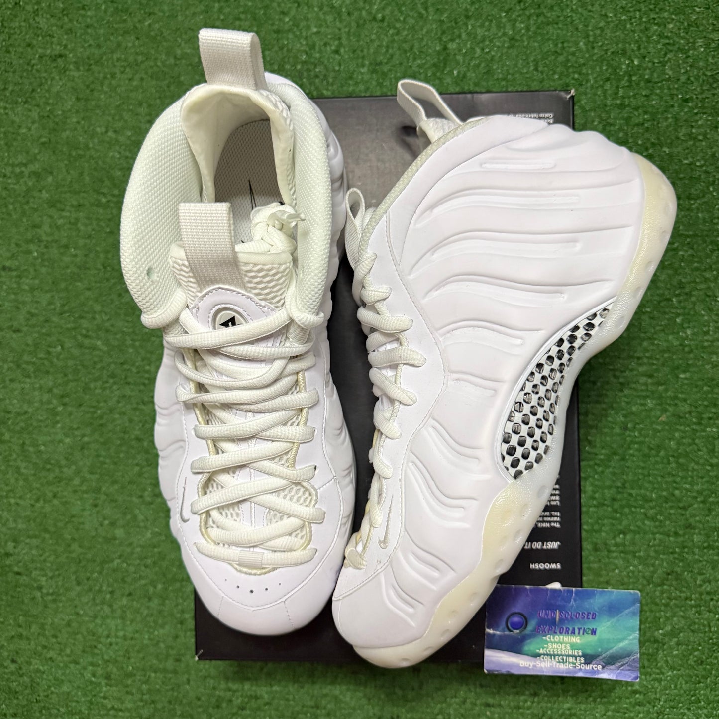 Nike Foamposite Triple White