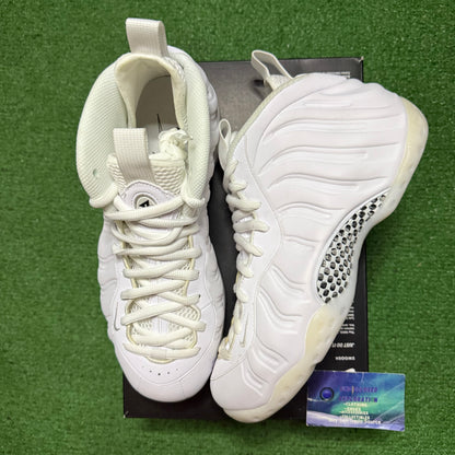 Nike Foamposite Triple White