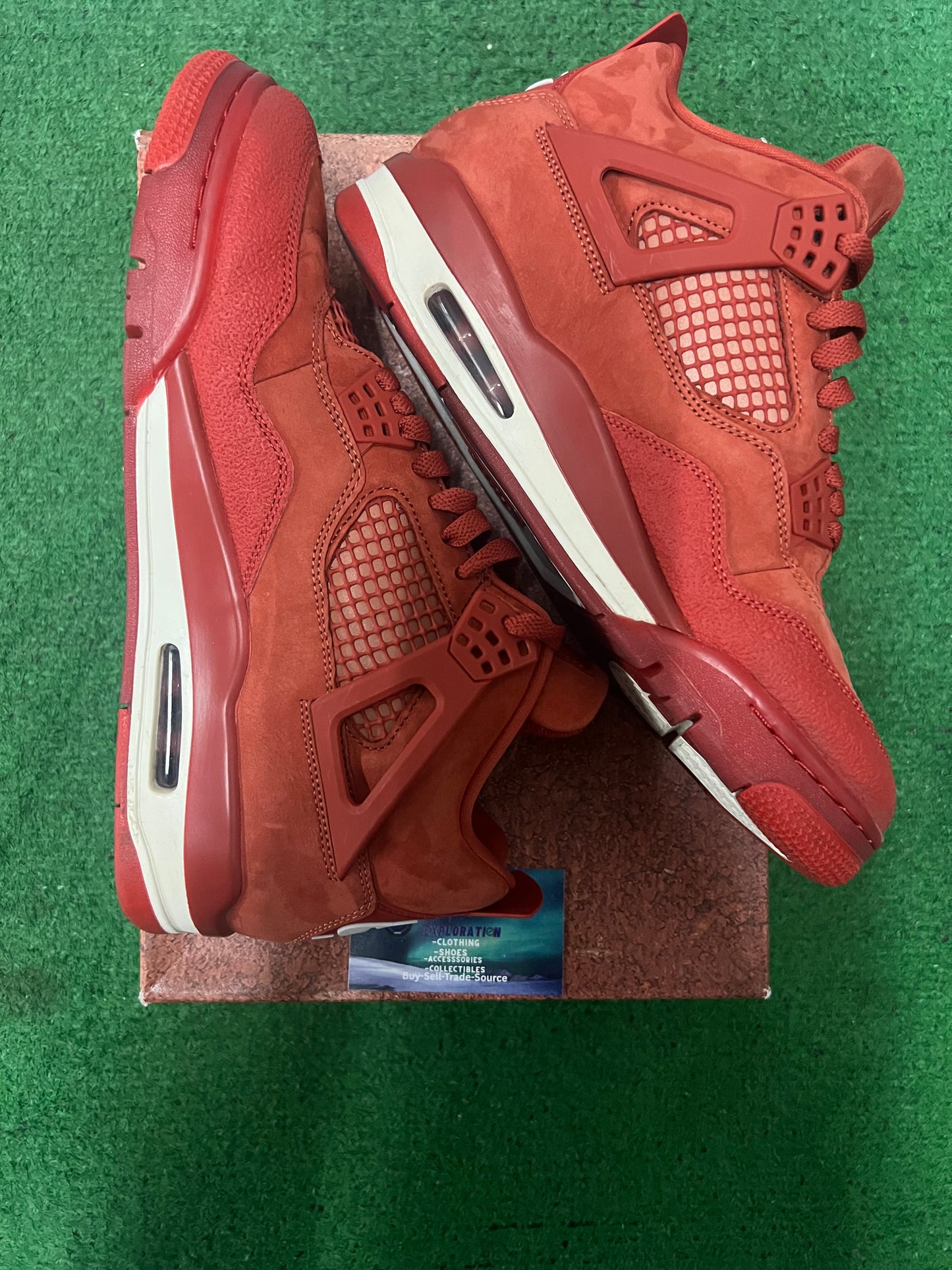 Jordan 4 brick by brick size 10.5men/12women