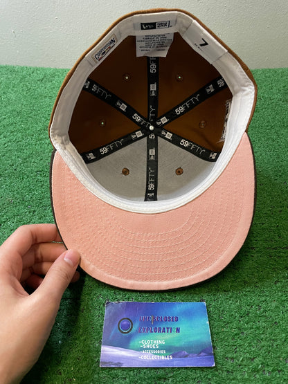 Seattle Mariners brown 40th anniversary fitted hat