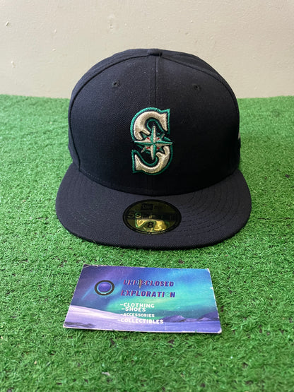 Seattle Mariners navy new era fitted hat