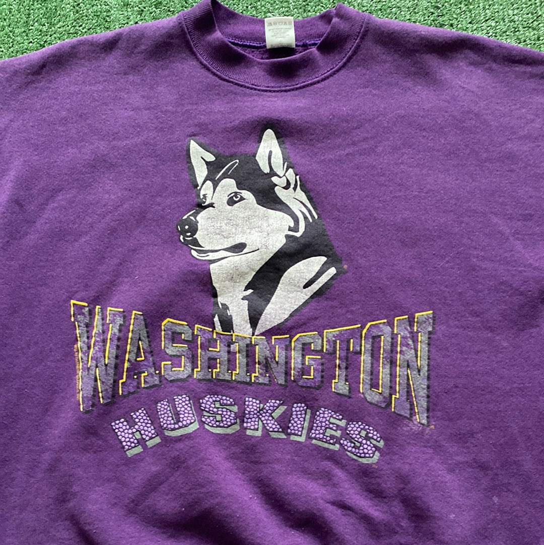 Vintage University of Washington huskies crewneck