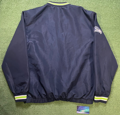 Seattle Seahawks windbreaker crewneck