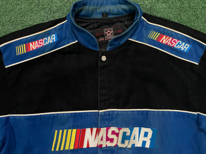 Vintage 1990s NASCAR racing  Jeff Hamilton jacket