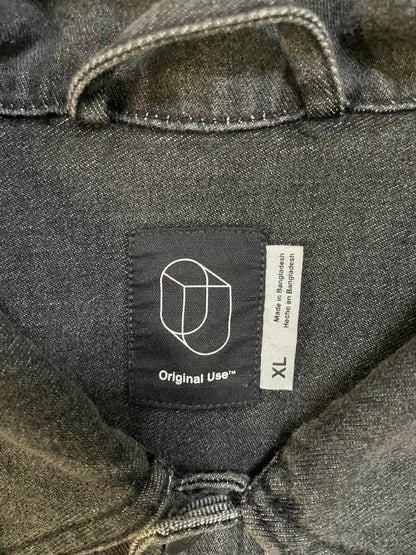 Original Use black denim button up