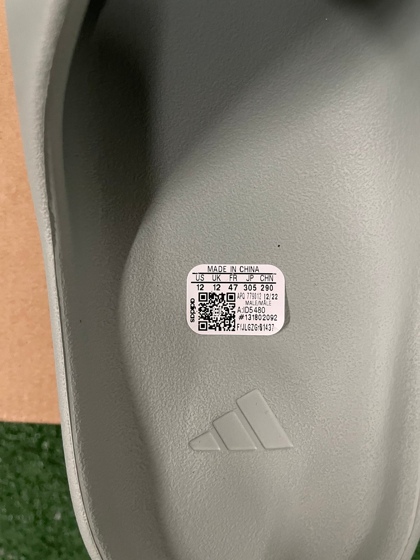 Adidas Yeezy slide salt