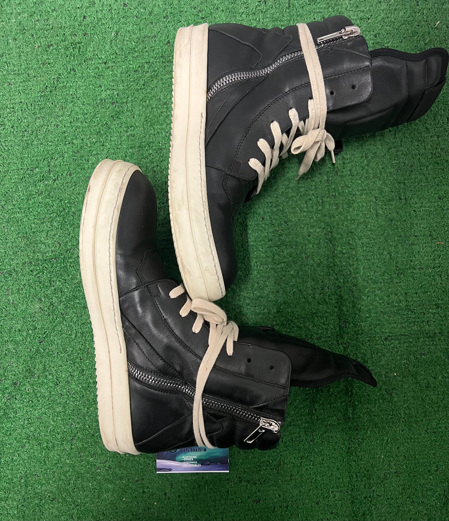 Rick Owens geobasket black size 9.5men/11women(EU 42.5)