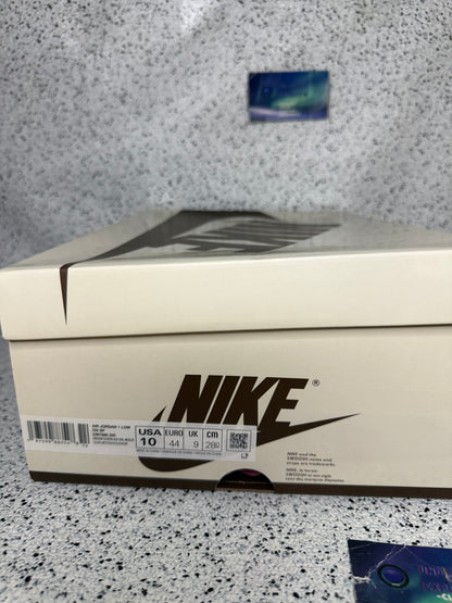 Jordan 1 Low Travis Scott Medium Olive 10 Men “Preowned”