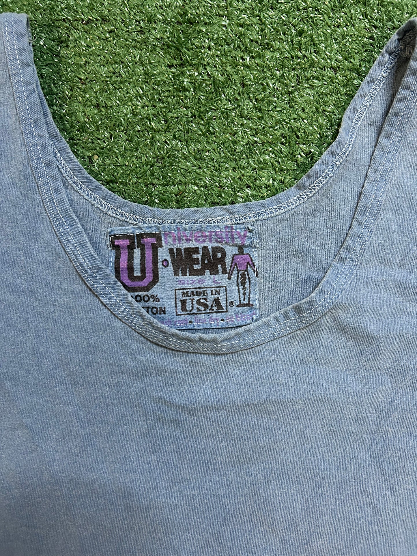 Vintage light blue tank top
