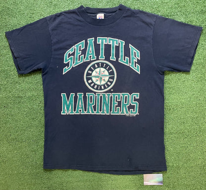 Vintage 1995 Seattle Mariners logo tee