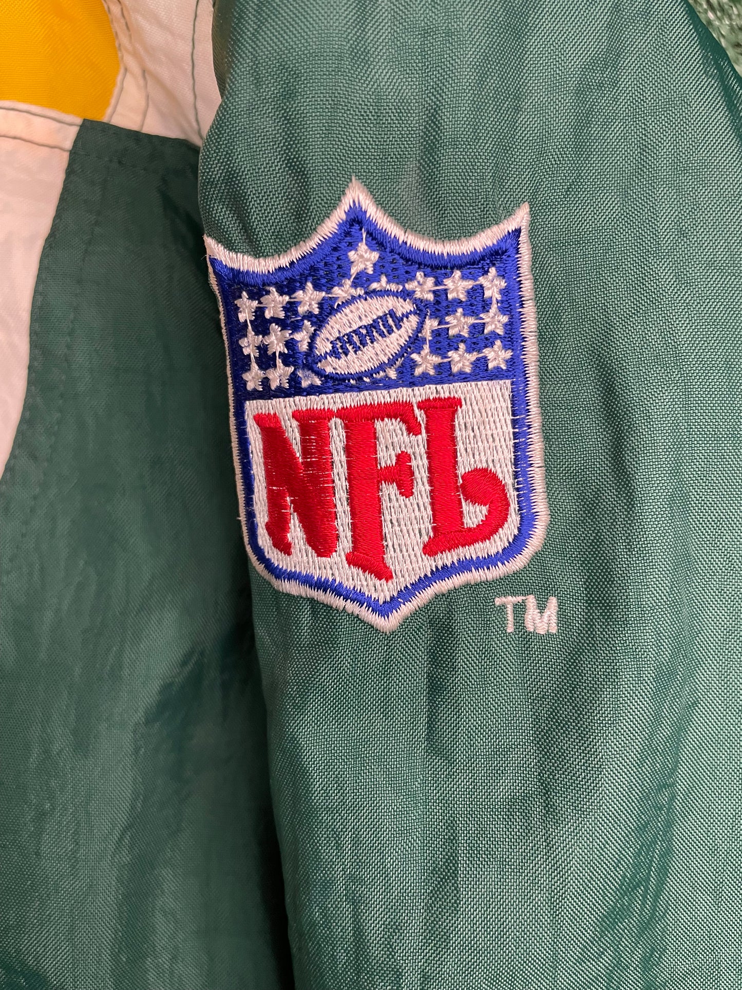 Vintage 1990s Green Bay packers starter jacket