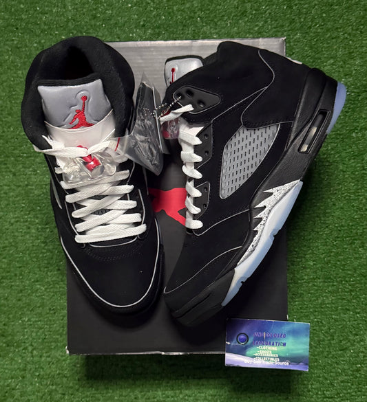 Jordan 5 Black Metallic Reimagined