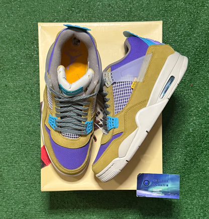 Jordan 4 Union Desert Moss 10 Men/11.5 Women “Preowned”