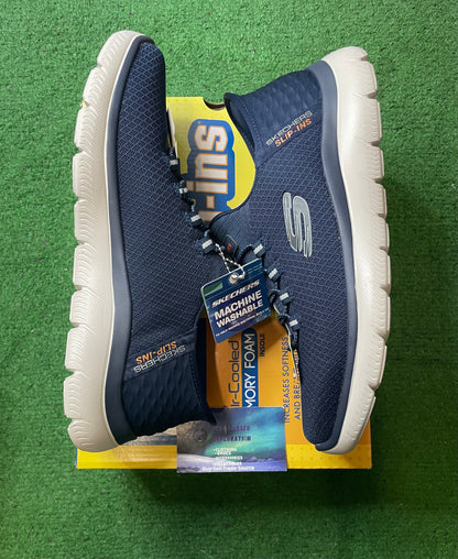Skechers slip ins summit high range navy