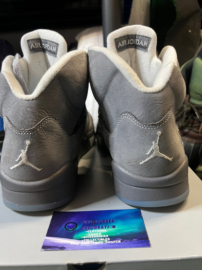 Jordan 5 wolf grey 2026 size 10.5men/12women