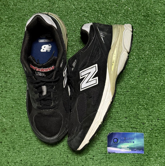 New Balance 990v3 Kith Black 9.5 Men/11 Women “Preowned”