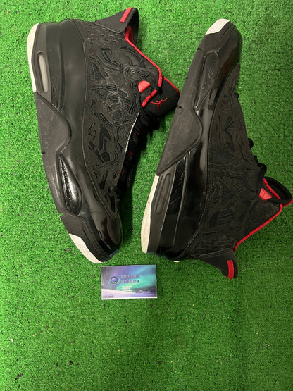 Jordan dub zero varsity red size 13men/14.5women