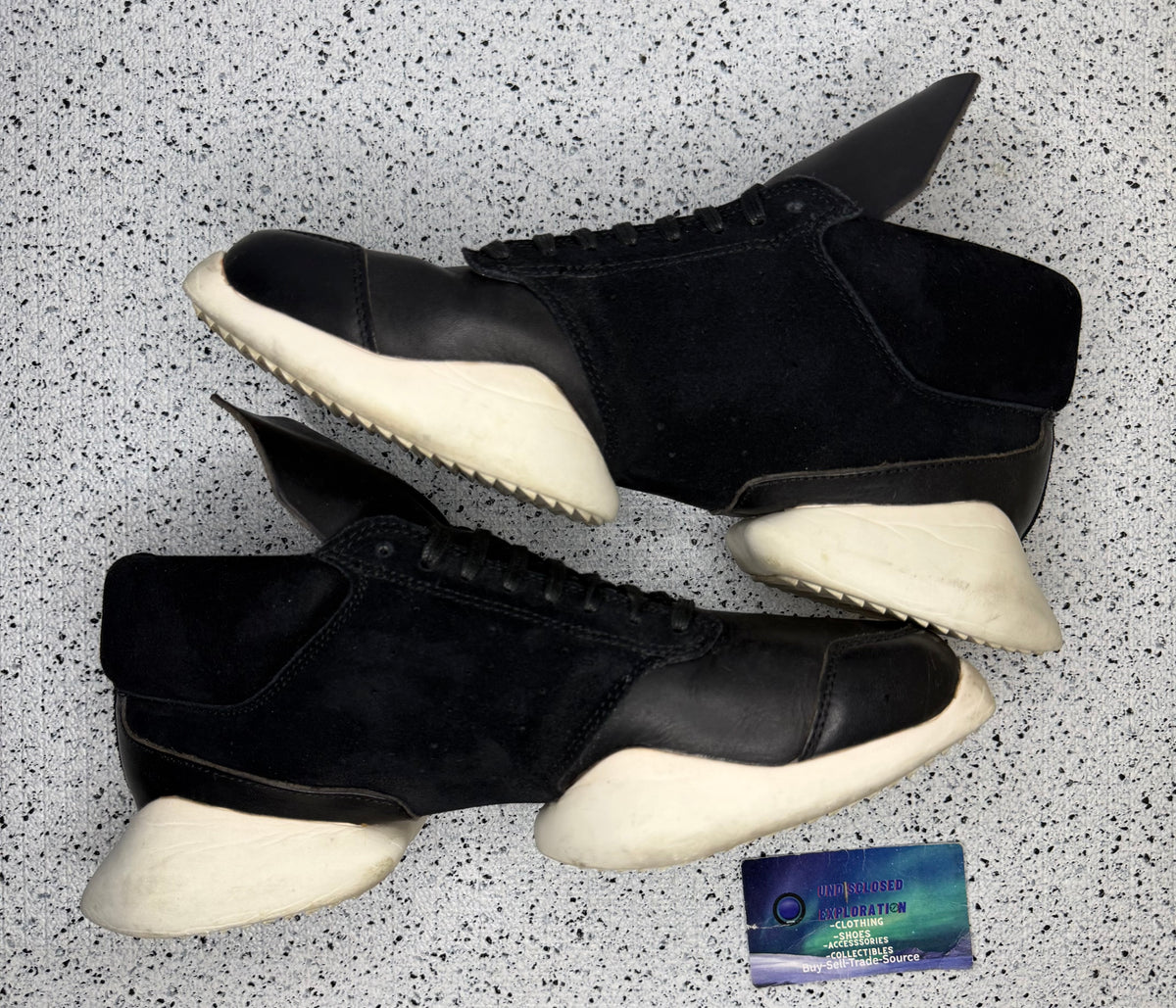 Adidas Rick Owens Runner 10.5 Men/12 Women “Preowned”