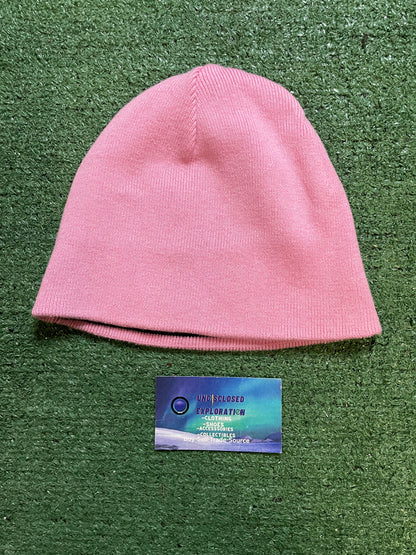 Vintage Beanie pink brass knuckle beanie